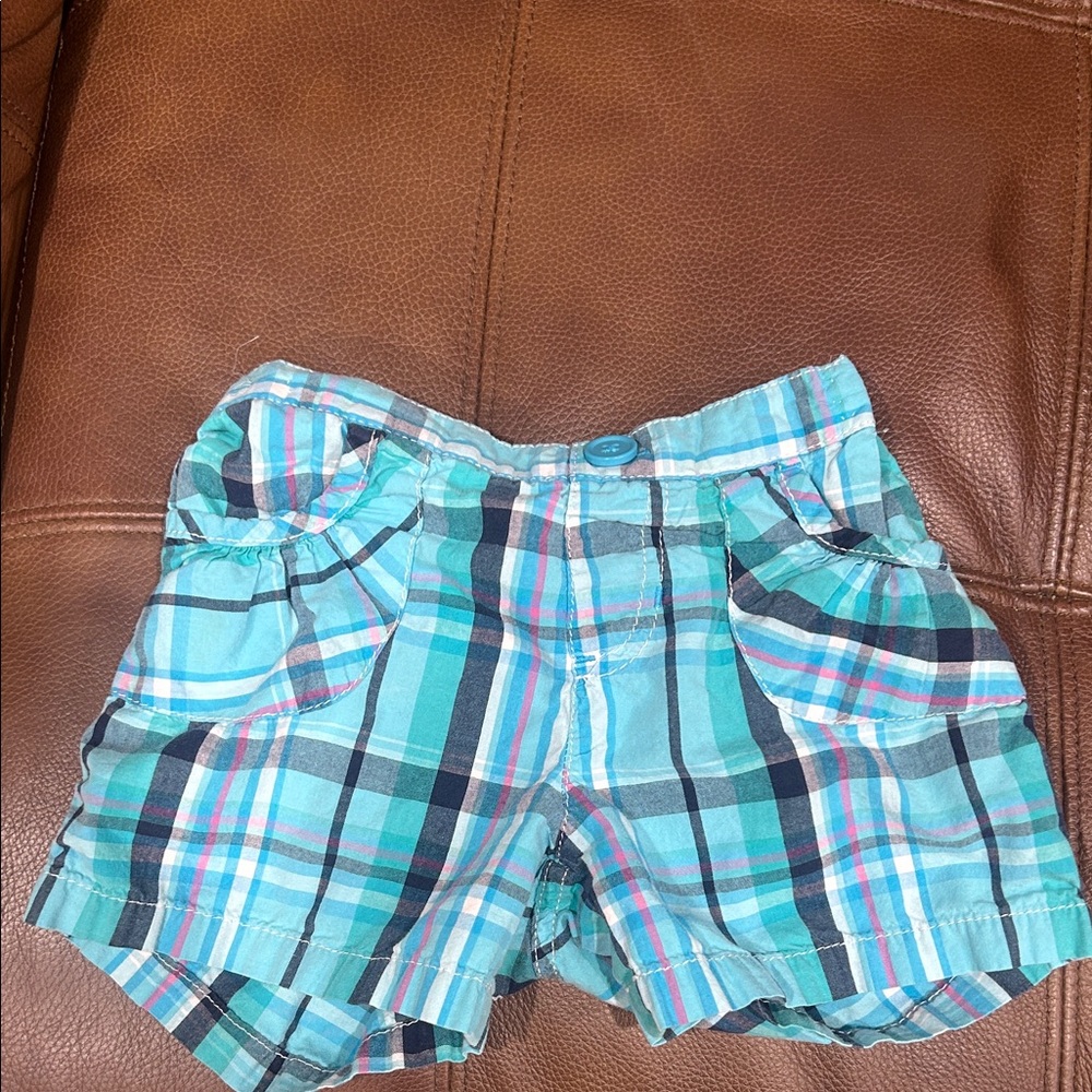 Jumping Beans Plaid Women's Cargo Shorts